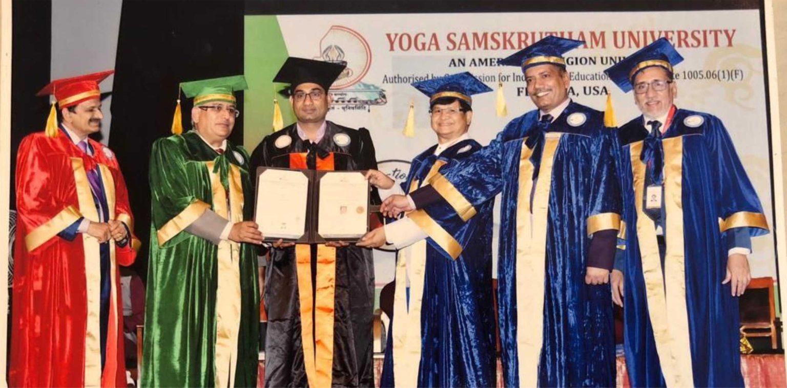 PhD in Vedic Science